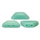 Les perles par Puca® Tinos beads Opaque Green Turquoise 63130
